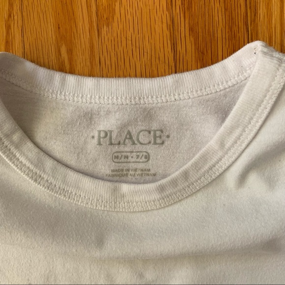 CHILDRENS PLACE LONG SLEEVE WHITE SHIRT COMFY CASUAL - Picture 3 of 4